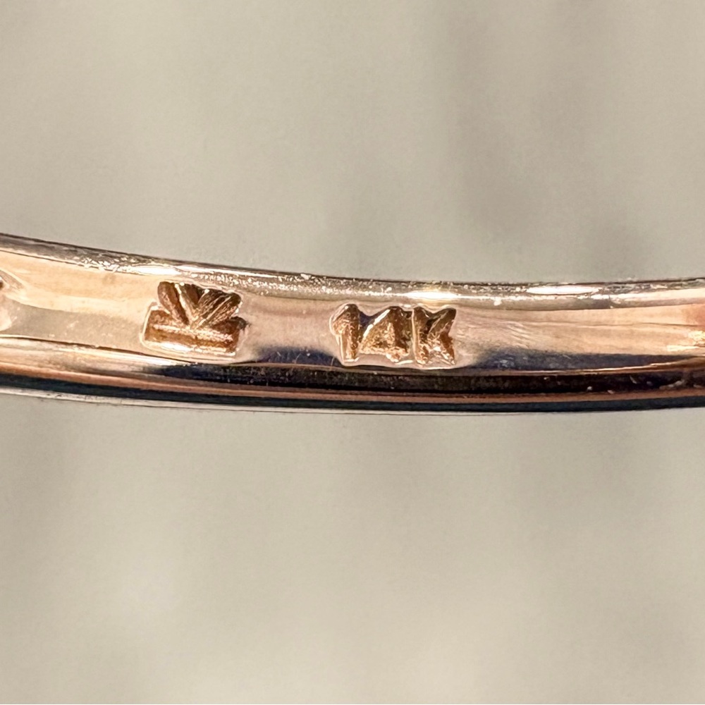 LeVian Chocolate Diamond Ring: 14K Rose Gold, SI2 Brown Diamond Solitaire - Picture 4 of 14